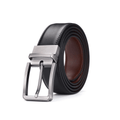 Reversible Buckle Leather Belt