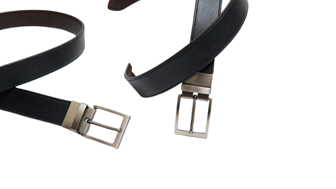The Dual-Tone Leather Belt