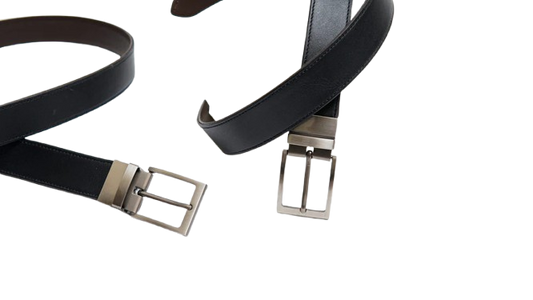 The Dual-Tone Leather Belt