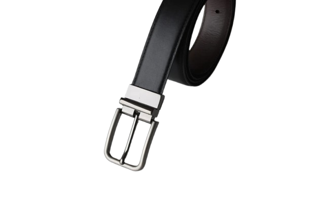 Reversible Buckle Leather Belt