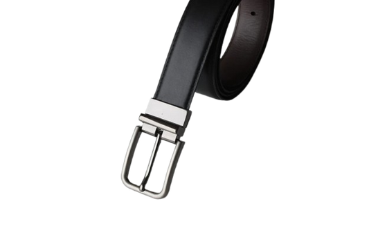 Reversible Buckle Leather Belt