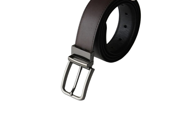 Reversible Buckle Leather Belt