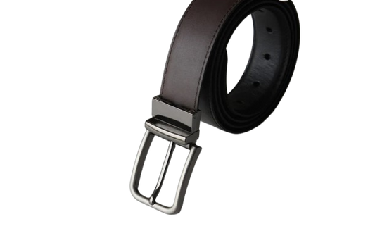 Reversible Buckle Leather Belt