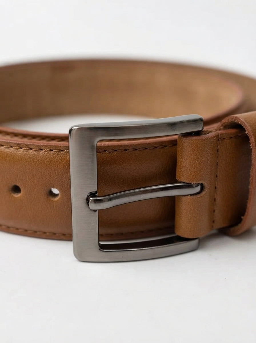 Men's Leather Casual Dress Belt
