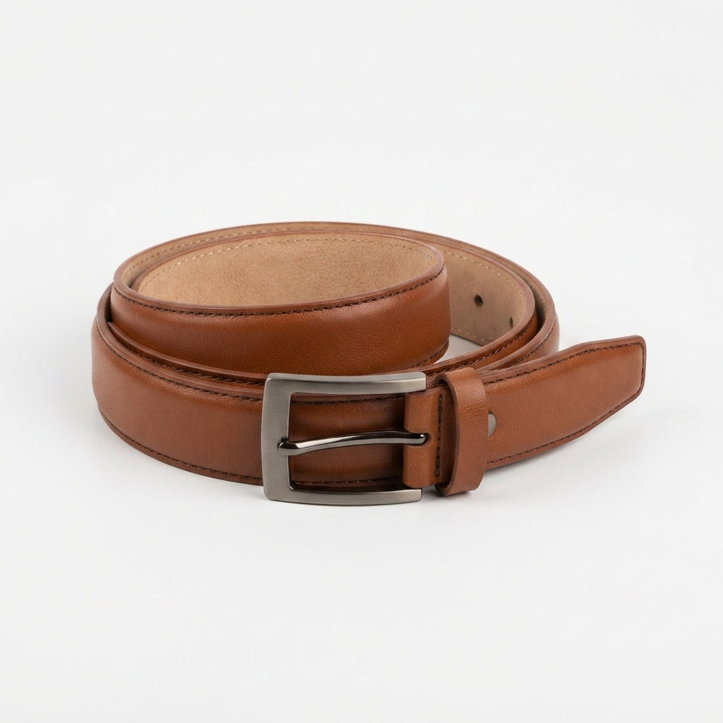Men's Leather Casual Dress Belt