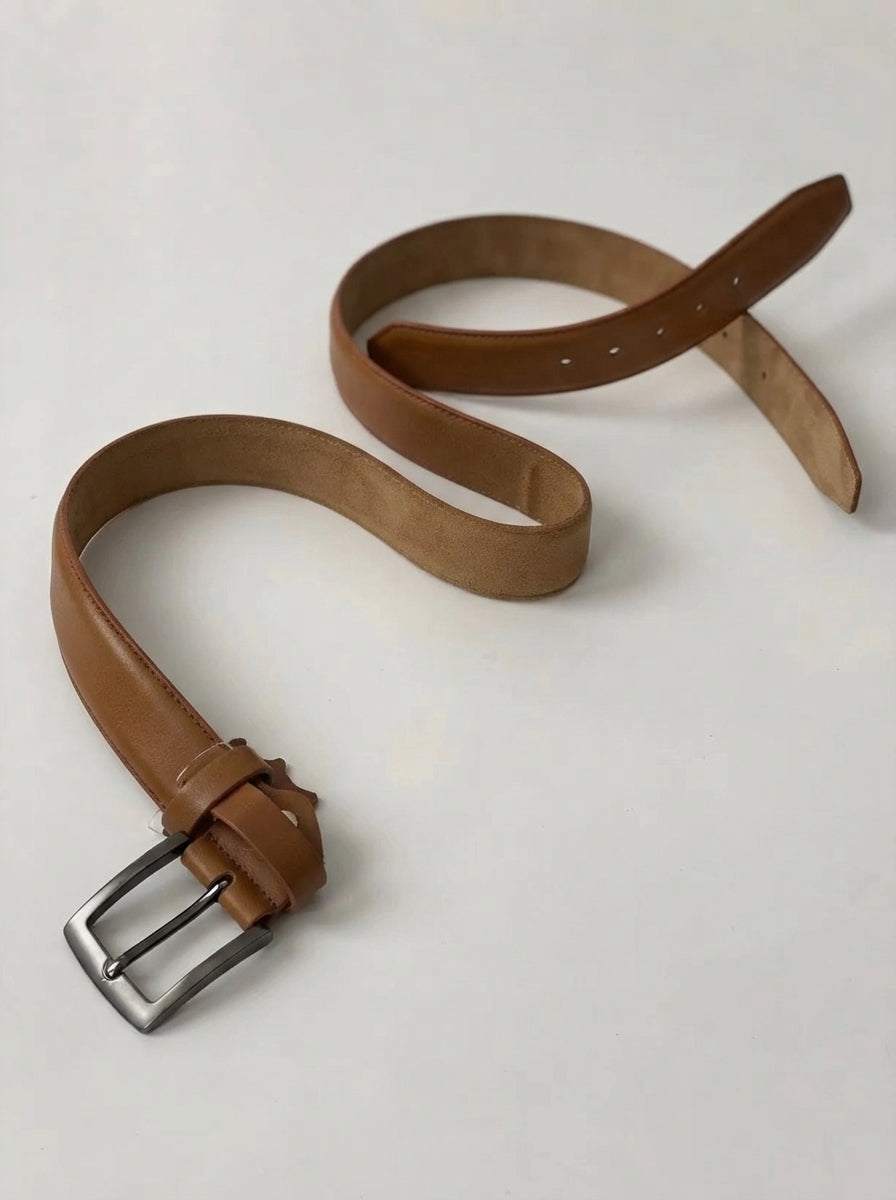 Men's Leather Casual Dress Belt