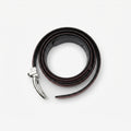 Men's Leather Casual Dress Belt – Chocolate Brown